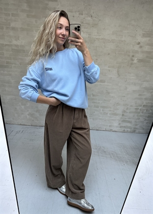 Plizzy oversize sweat Azurin Vintage American Vintage 